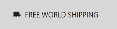FREE WORLD SHIPPING
